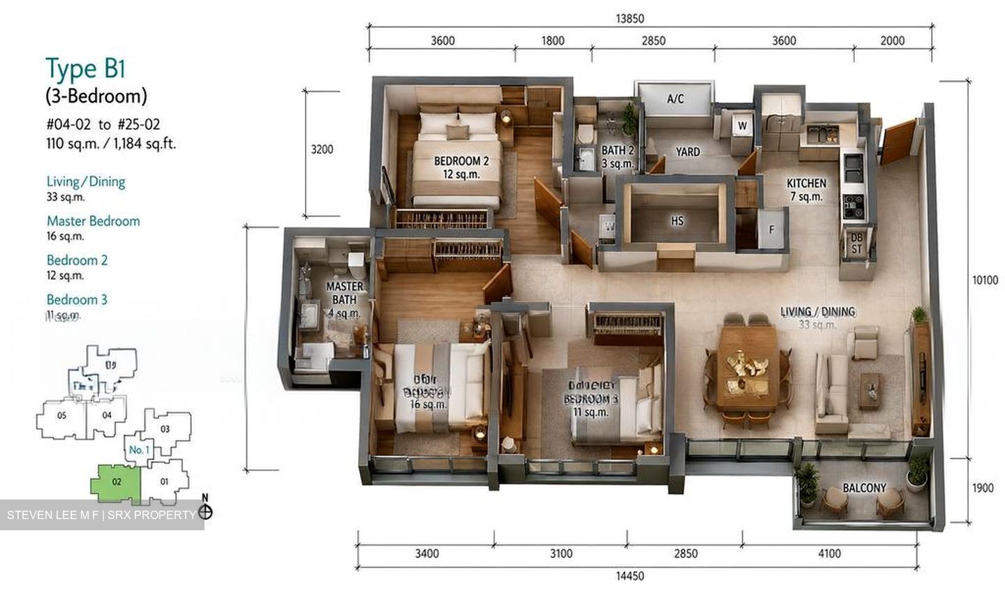 One Saint Michael's (D12), Condominium #552132661